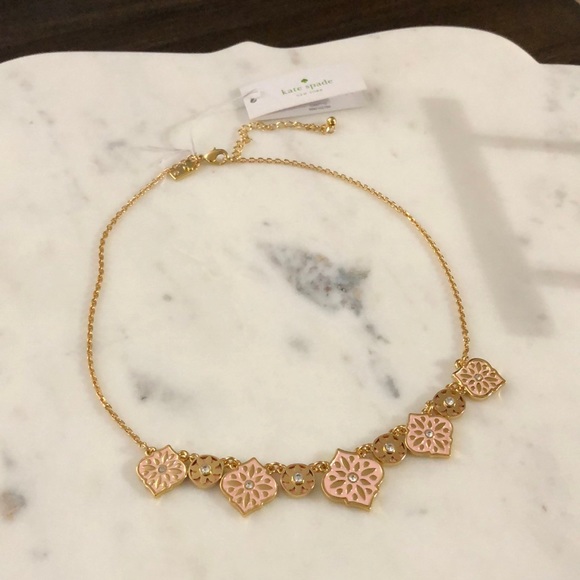 kate spade Jewelry - New Kate Spade Moroccan Tile Necklace